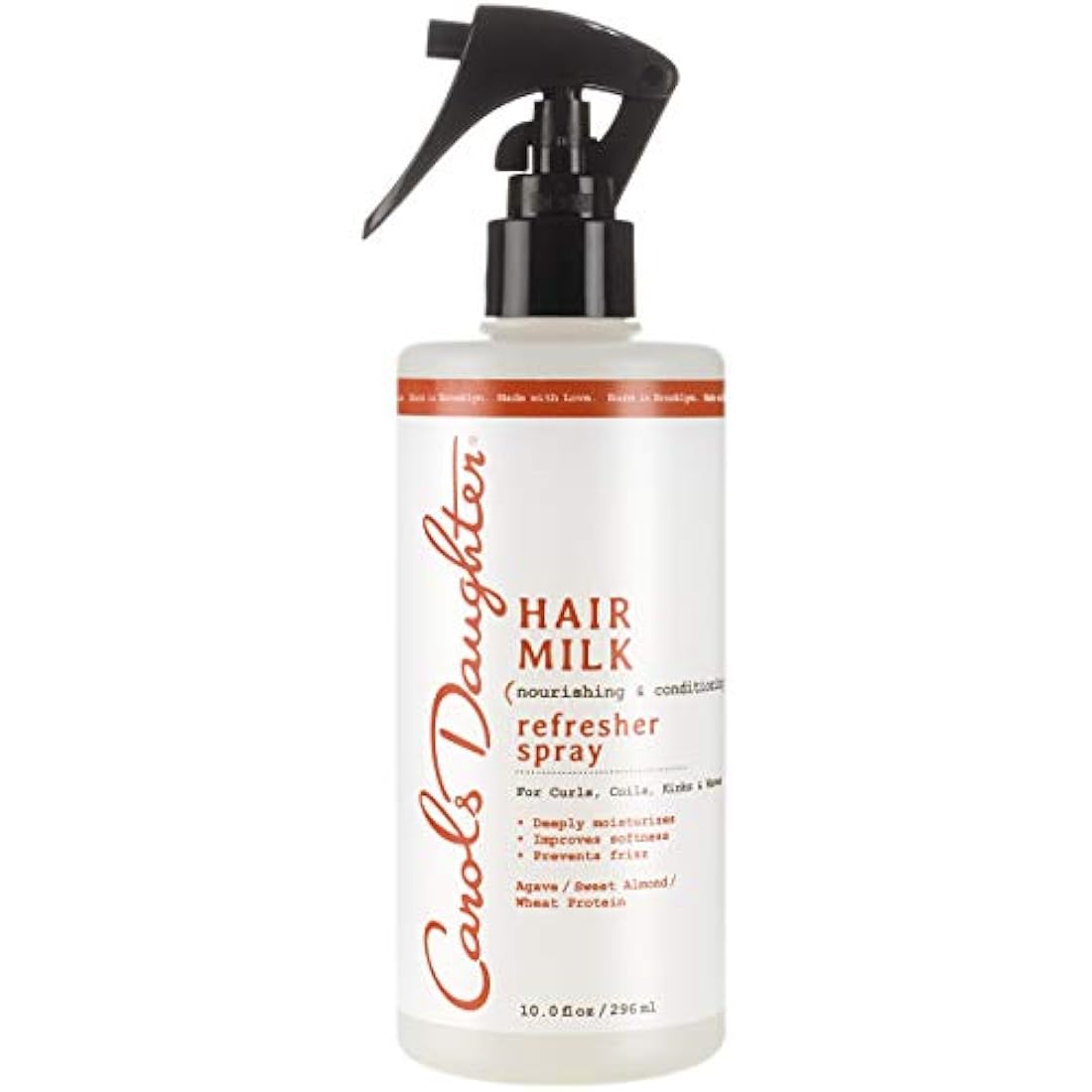 Spray refrescador de leche para el cabello de Carol’s Daughter, 10 onzas líquidas.