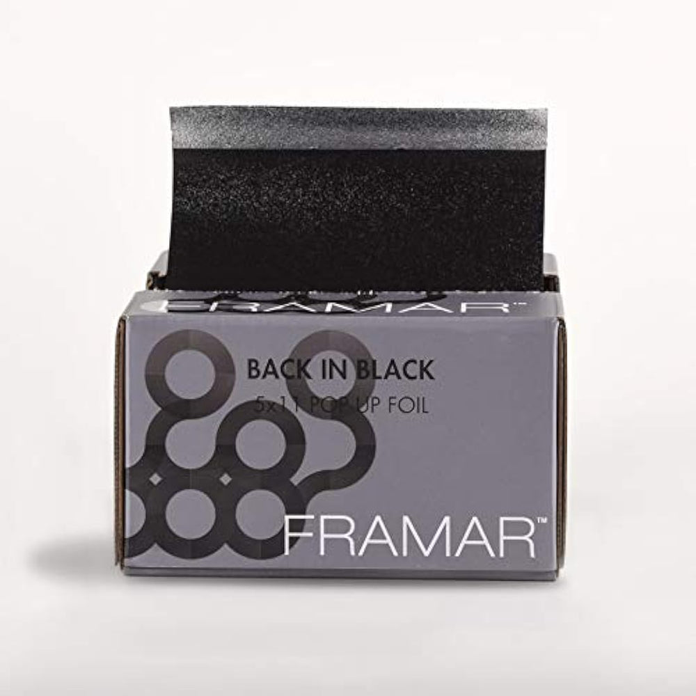 Framar Back In Black Pop Up -Lámina para colorear el cabello