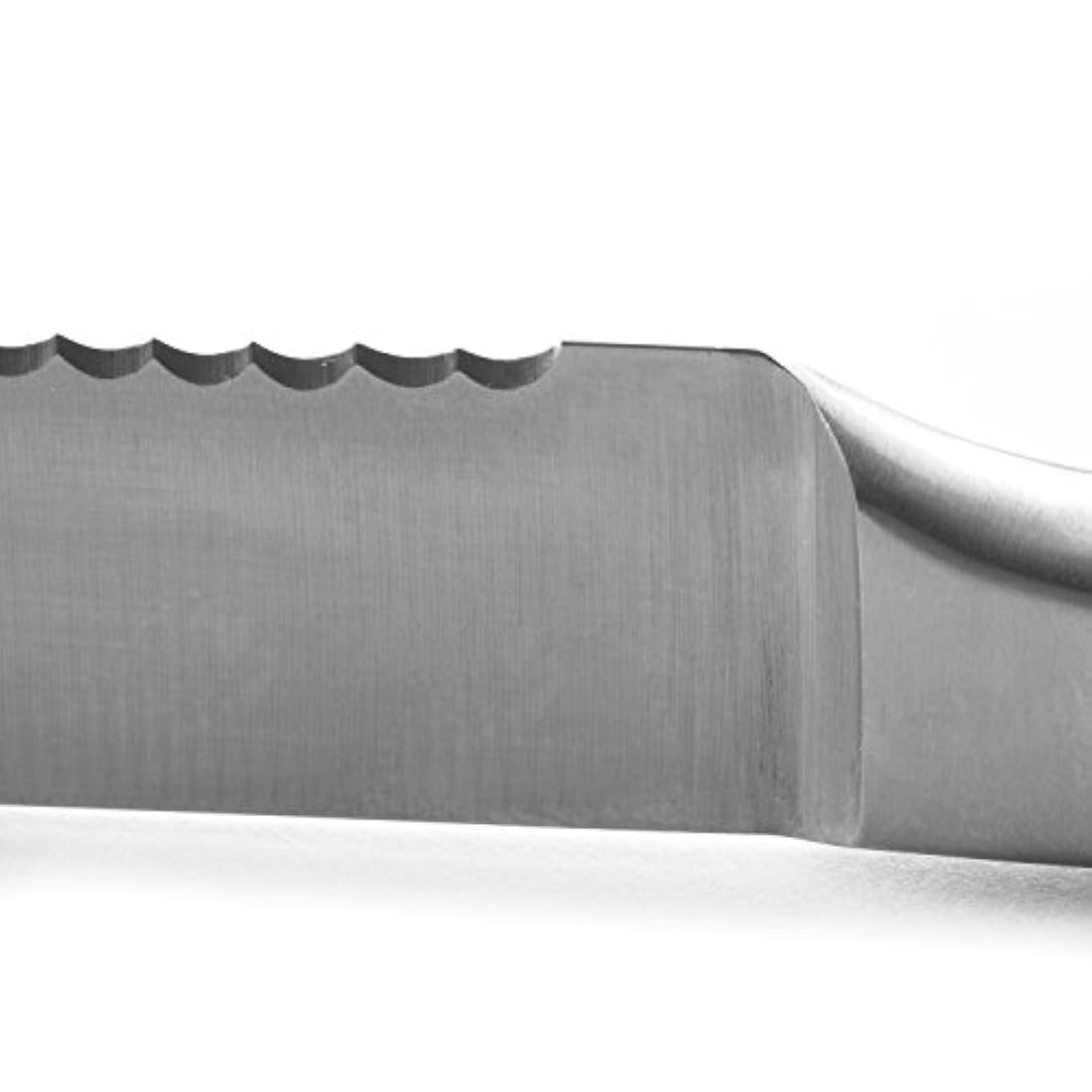 Cuchillo de acero inoxidable, Cuchillo serrado, Negro