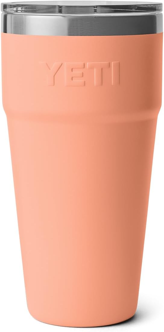 Vaso YETI Rambler 30 oz, Acero Inoxidable, Melocotón