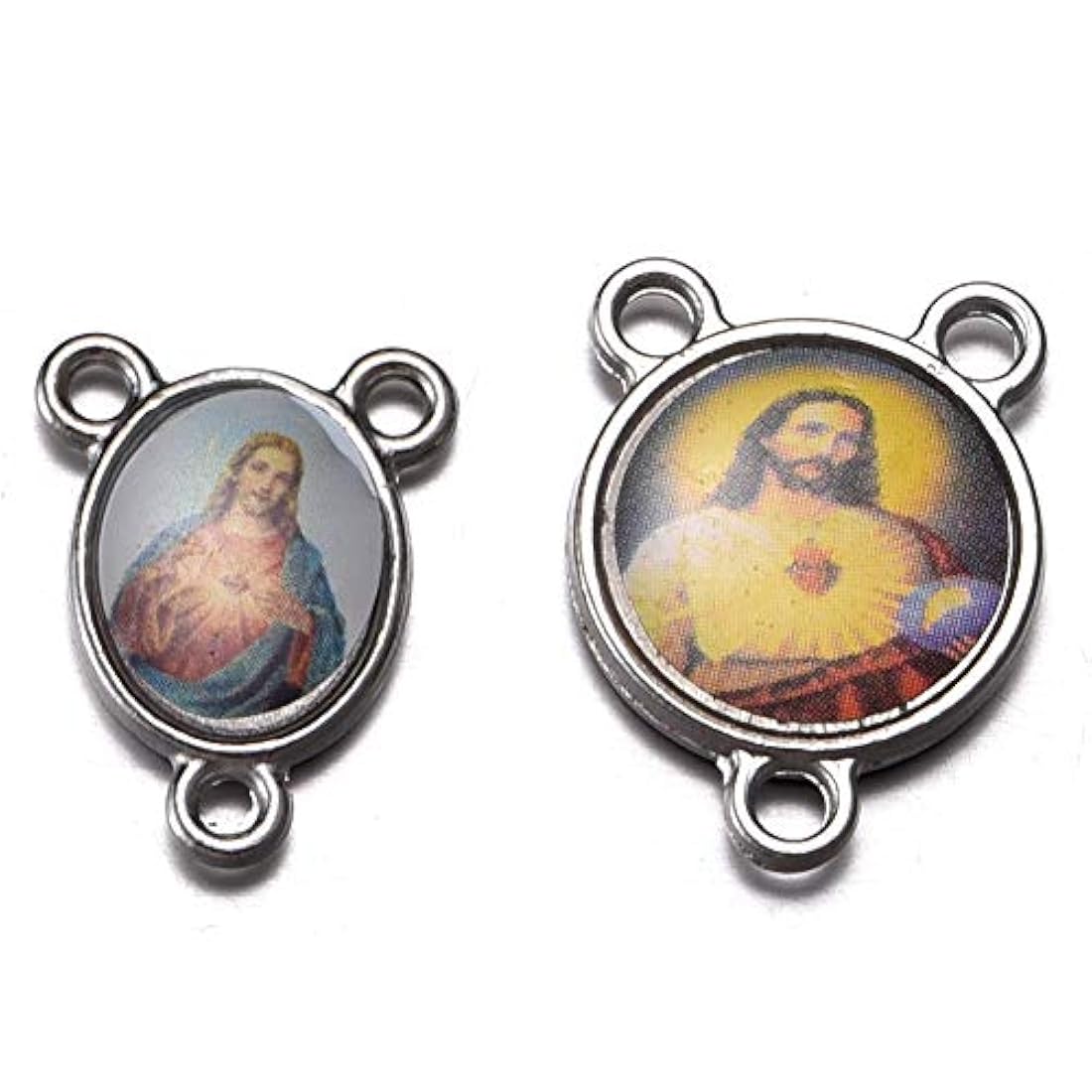 Dijes y Medallas 40 sets/80pcs