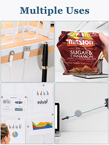 SMARTAKE 45 imanes de nevera, pequeños imanes redondos