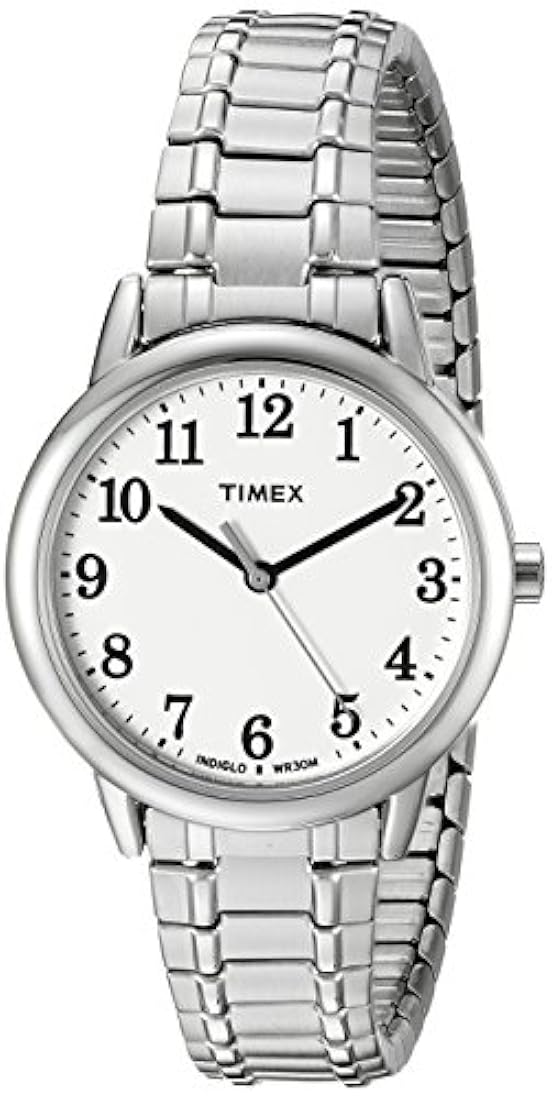 Timex Easy Reader - Reloj de pulsera para mujer (1.181 in)