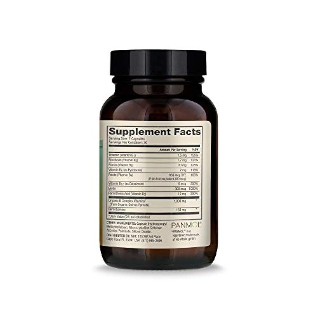 Vitamina B Complejo con Benfotiamine 60