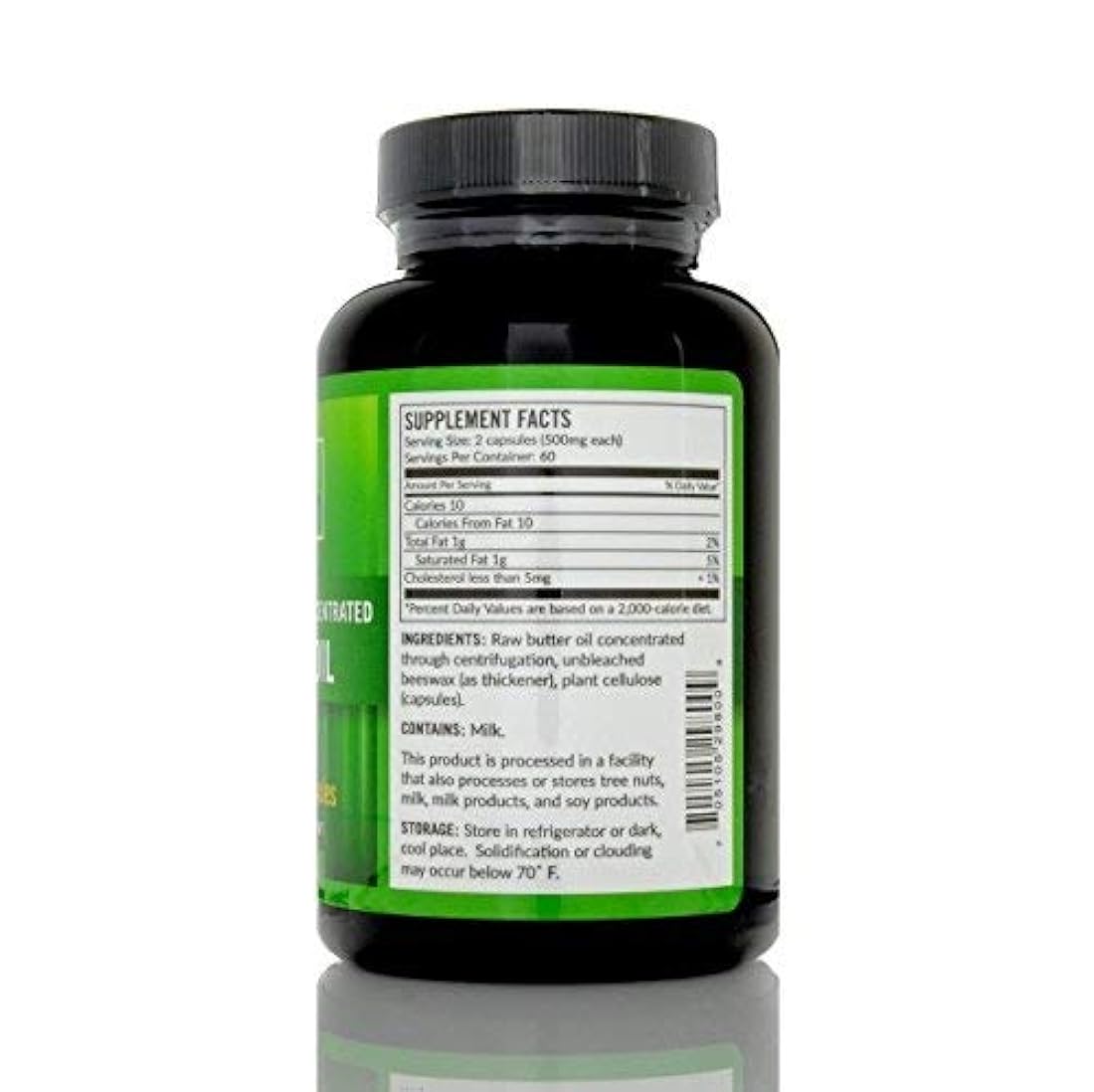 Vitamina Aceite de mantequilla 120 cápsulas