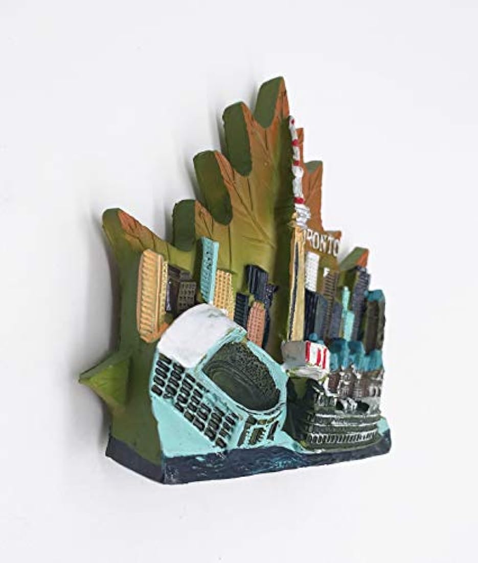 Imán de nevera 3D de Toronto Canadá