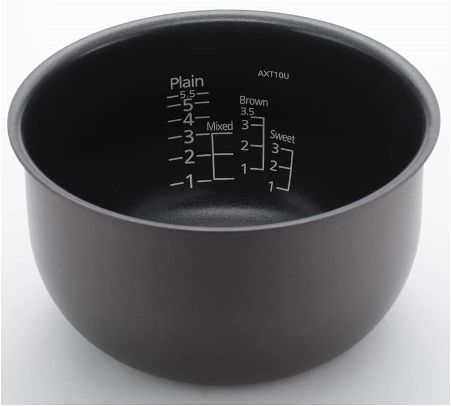 Arrocera Tiger 5.5 Tazas, Cocinera a Vapor y Lenta, JAX-T10U-K