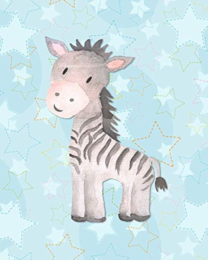 Decoración de la pared del cuarto de niños juego de 6 8x10