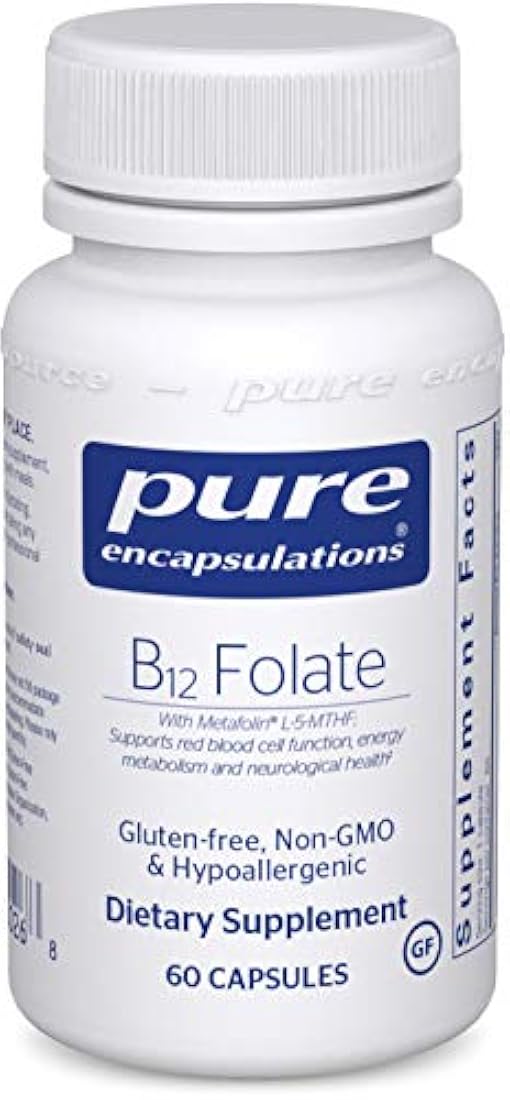 Folato B12 - Vitamina B12 activada Suplemento hipoalergénico