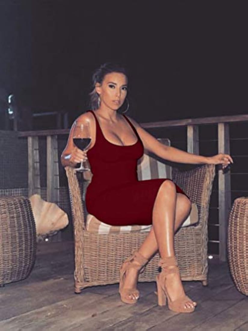 Vestido LAGSHIAN sin mangas para mujer, sexy