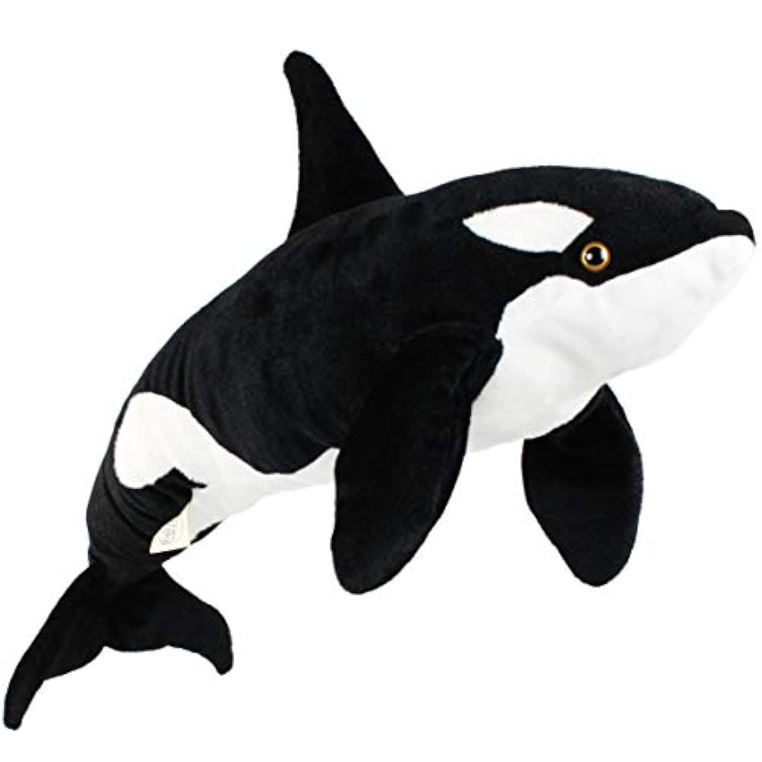 Peluche de Orca color negro y blanco de 30.7in. VIAHART