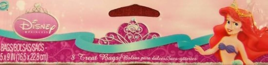 bolsas de dulces de fiesta de la Sirenita