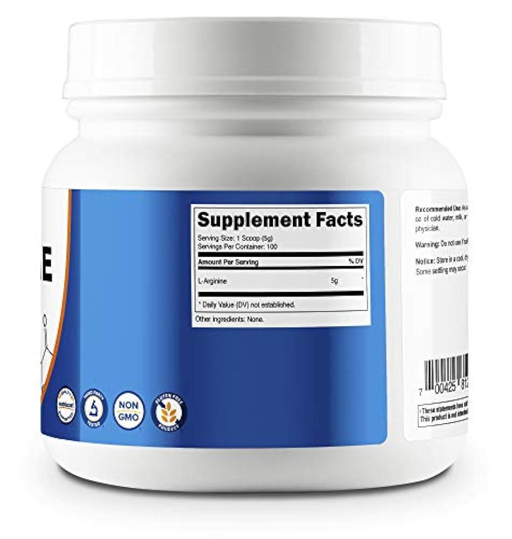 Polvo puro Nutricost, 0.17 onzas