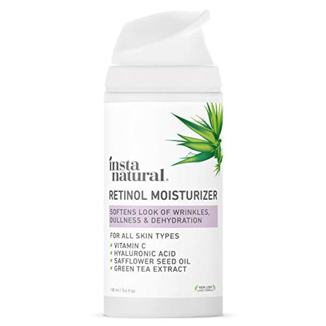 InstaNatural Retinol Crema Facial Hidratante antiarruga-