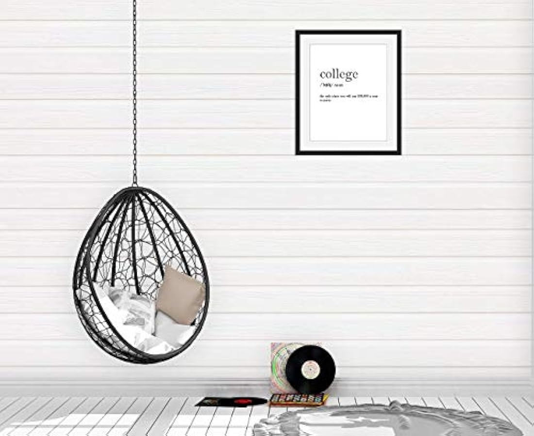 Impresión de arte de pared de tipografía sin marco