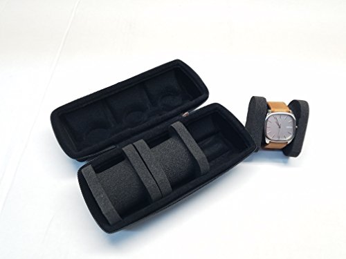 CASEBUDi Triple Watch Estuche de viaje Protección resistente
