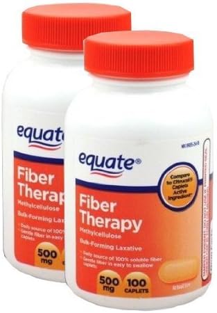Suplementos Alimenticios Equate Fiber Therapy 500mg