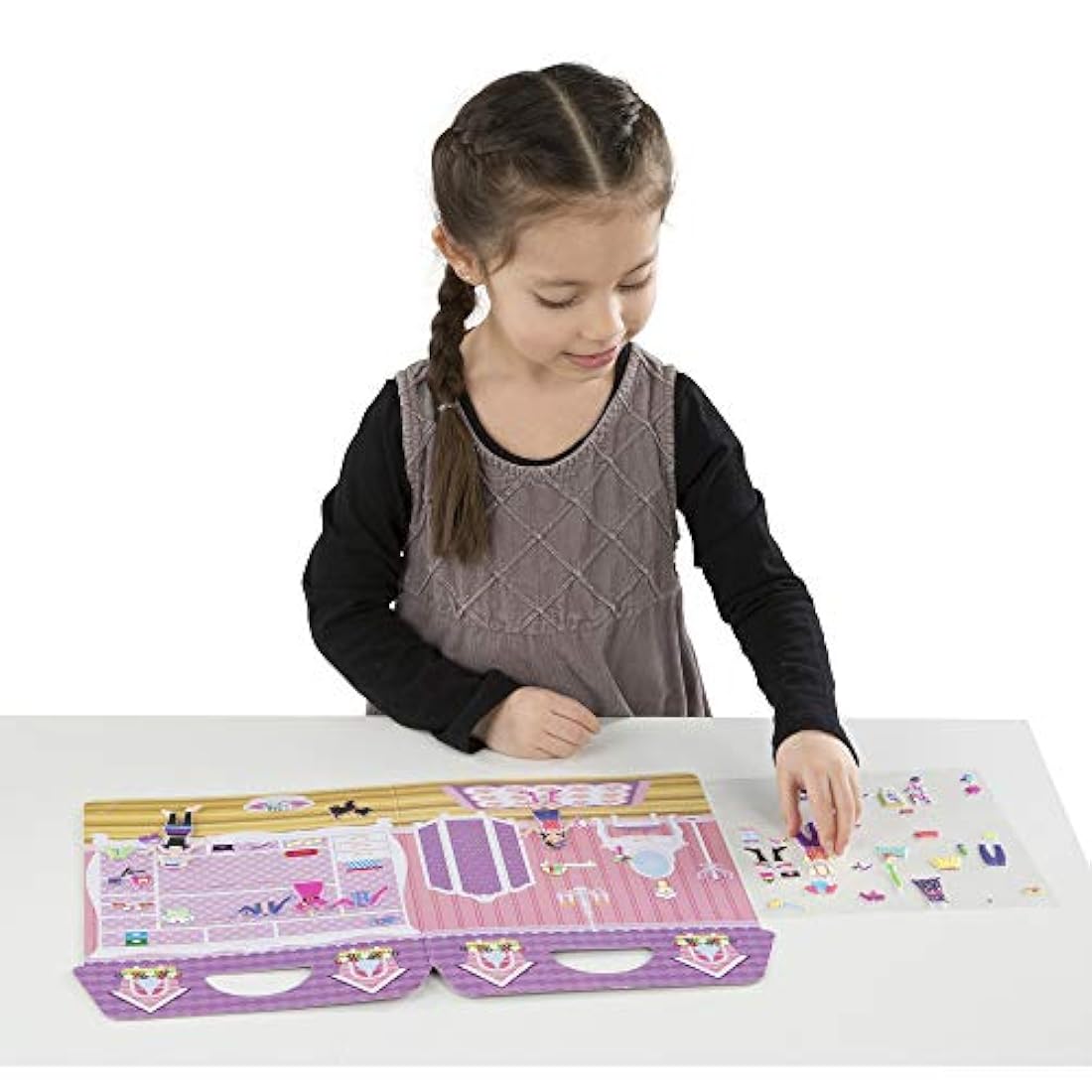 Melissa & Doug – 65 pegatinas hadas y sirenita
