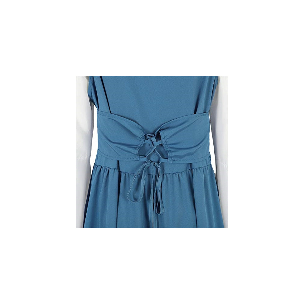 Disfraces renacentista para mujer azul talla S