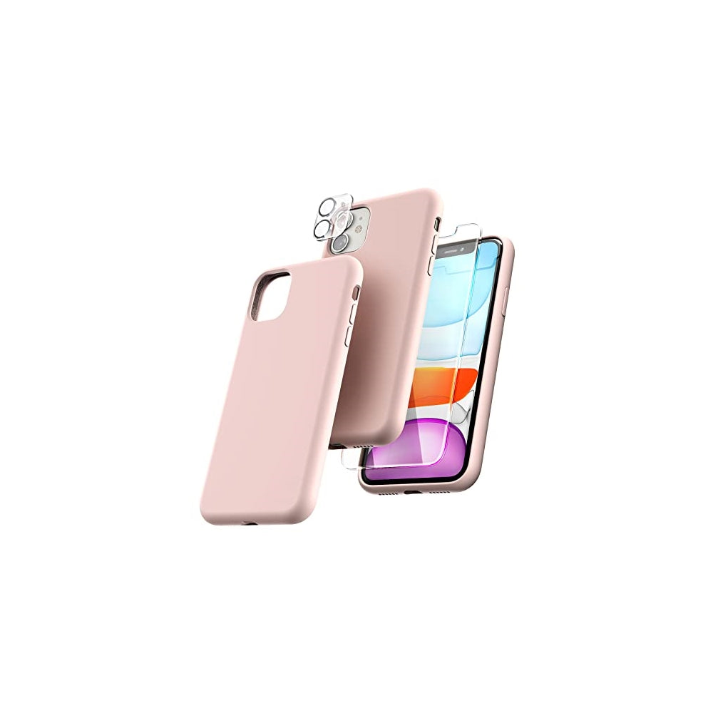 Fundas y Estuches para iPhone 11 de Silicona Rosado