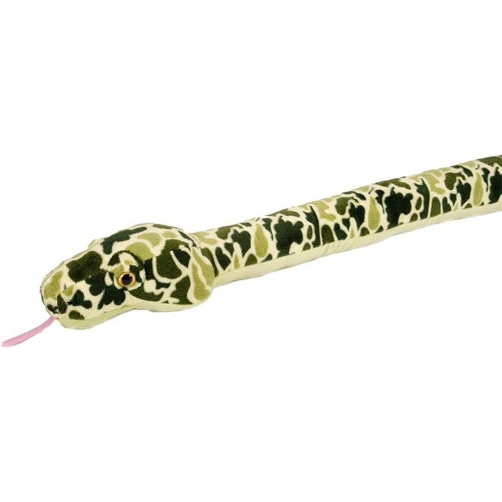 Peluche de serpiente regalo para niños Camuflaje verde