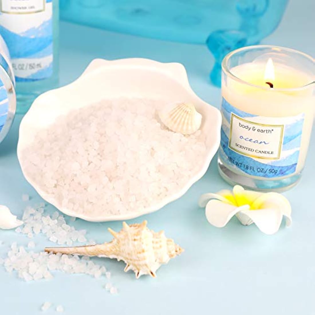 Regalos de spa para mujeres,cuerpo y tierra con aroma