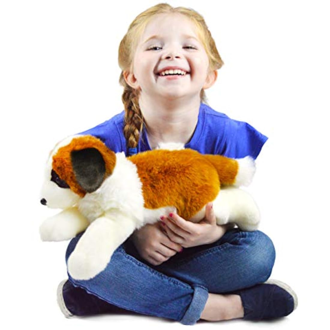 VIAHART Bernadette The Saint Bernard Peluche de peluche