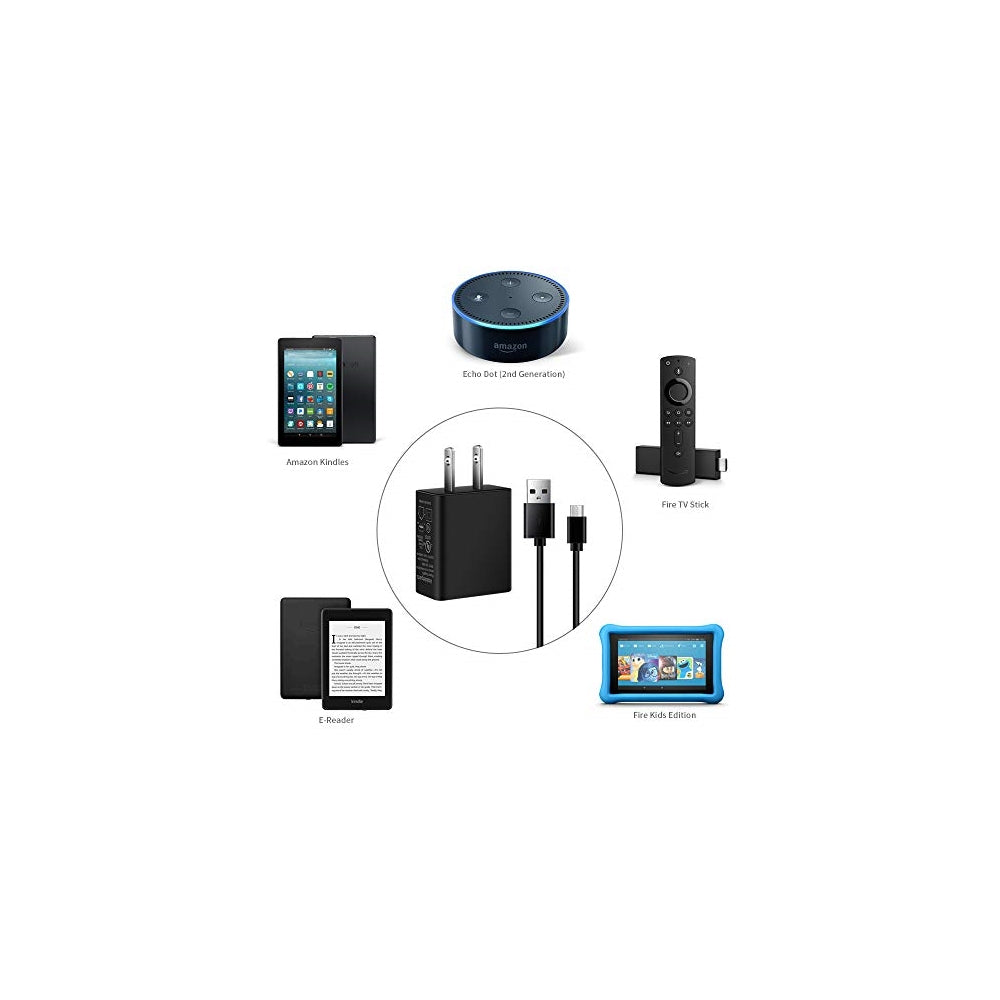 Cargadores Fire HD 8 cargador USB adaptador de pared rápido