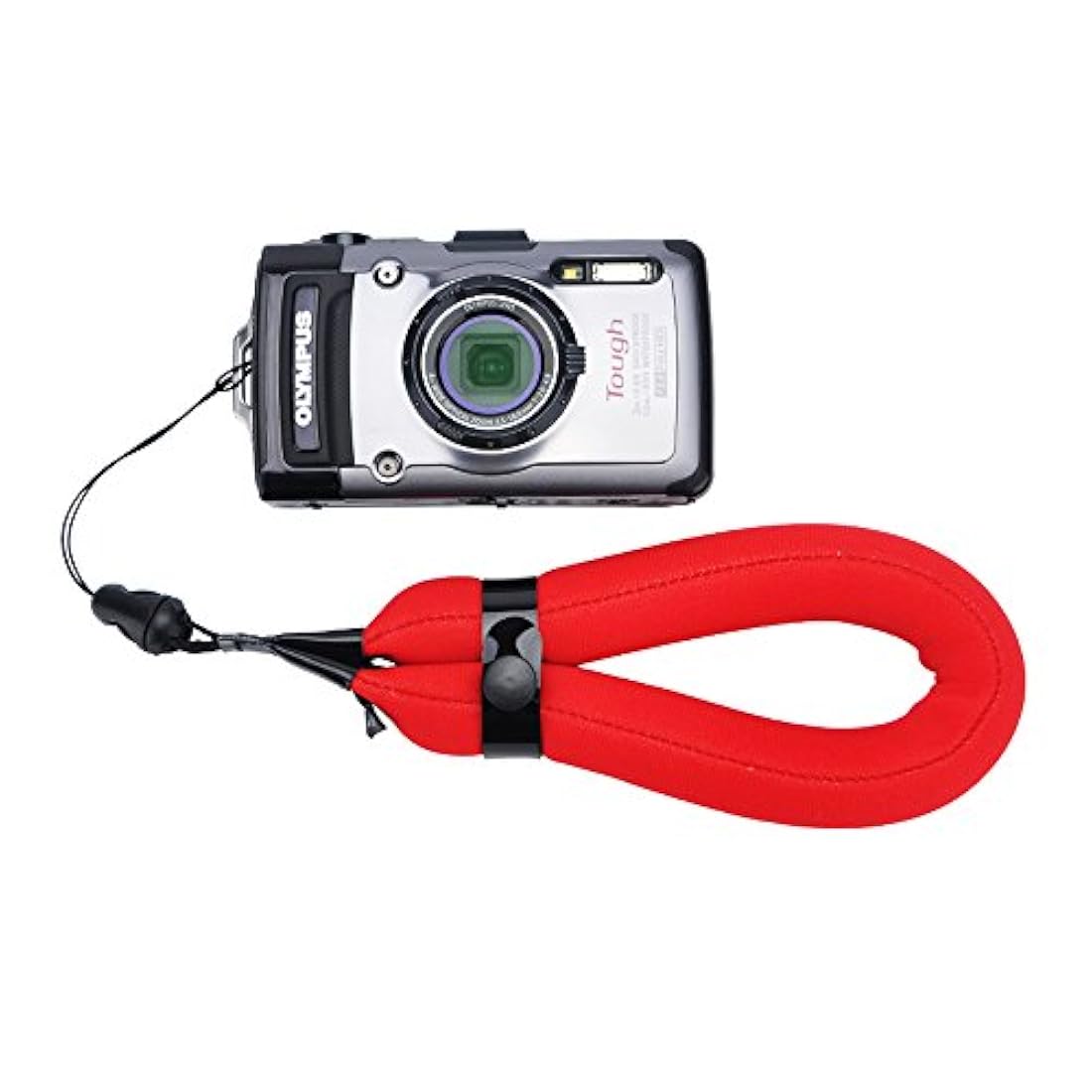 JJC - Correa flotante de espuma para cámara Olympus Stylus