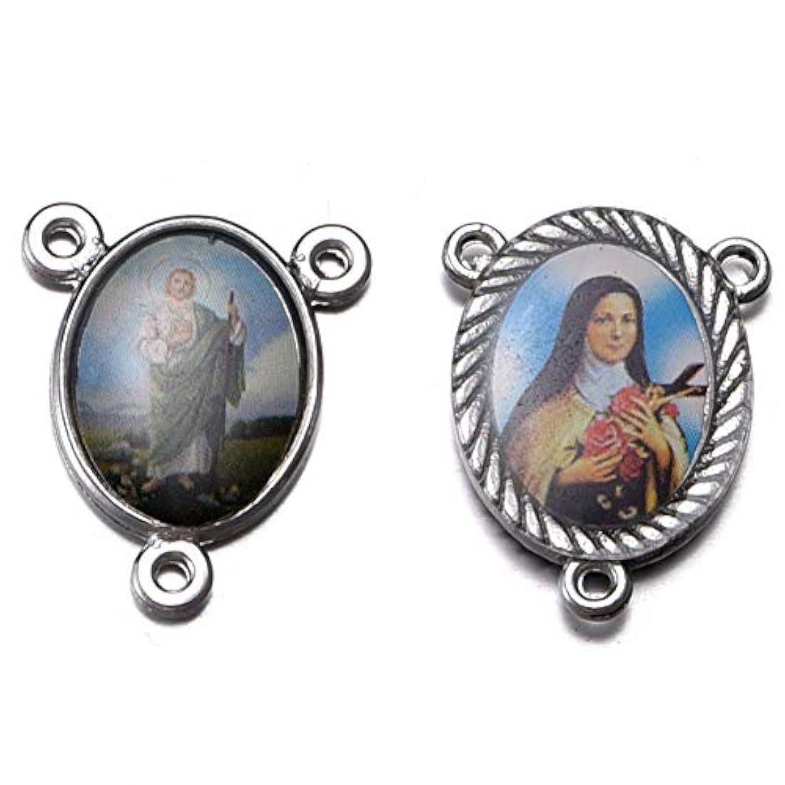 Dijes y Medallas 40 sets/80pcs