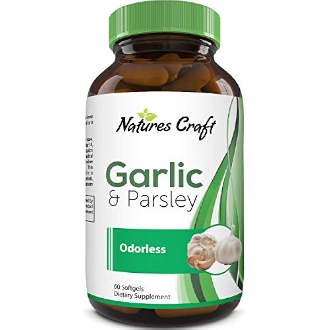 Sin olor ajo y perejil Suplemento – Promueve Circulación