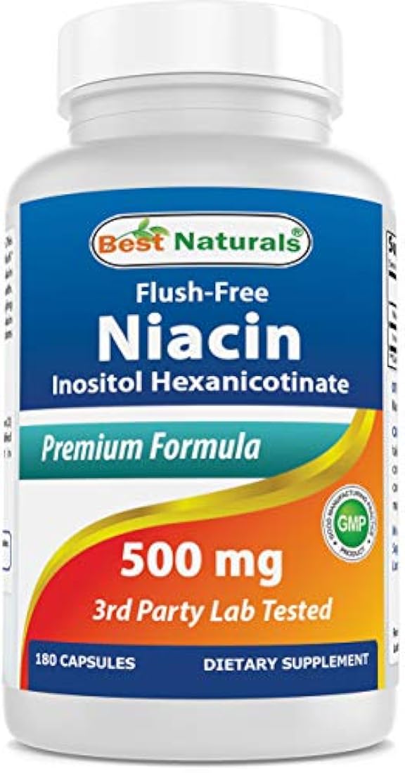 Best Naturals Niacina 500 mg