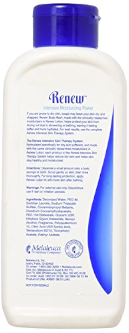 Melaleuca Renueve Gel de Baño Intensivo para Terapia de Piel