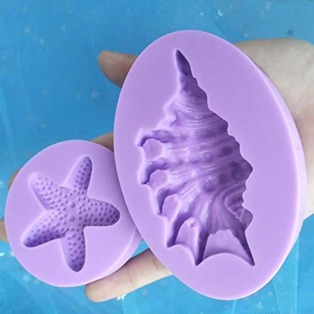 Anyana Seashell - Molde de silicona para fondant