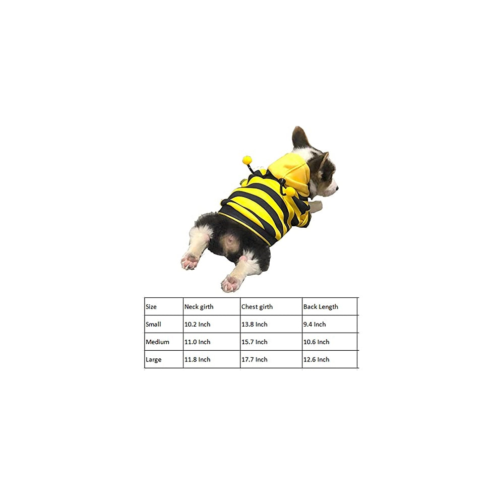 Disfraces de abeja para mascotas talla XS