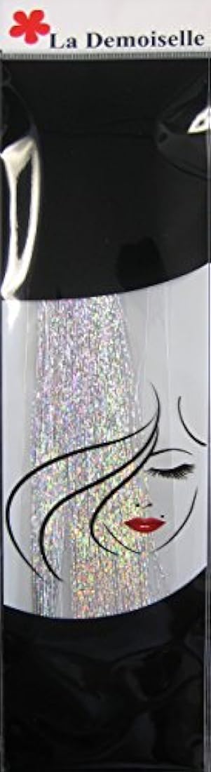 Cabello 20 extensiones para cabello Sparkling Plata