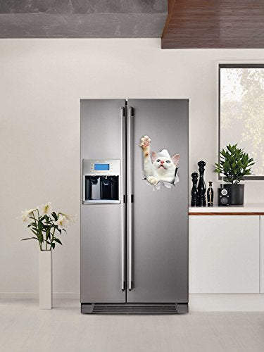 Adhesivos 3D de gatos (Paquete de 2)