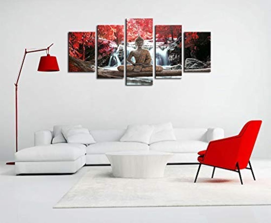 AWLXPHY - Cuadro de pared con 5 paneles para decoración