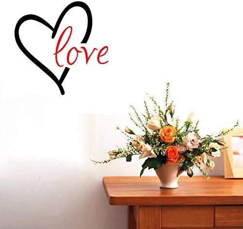 Vinilo decorativo BIBITIME corazón rojo para habitación infantil