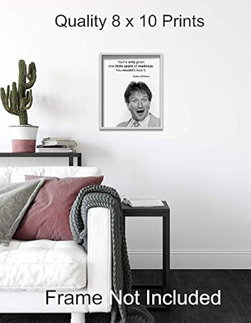 cartel decorativo de pared de Robin Williams