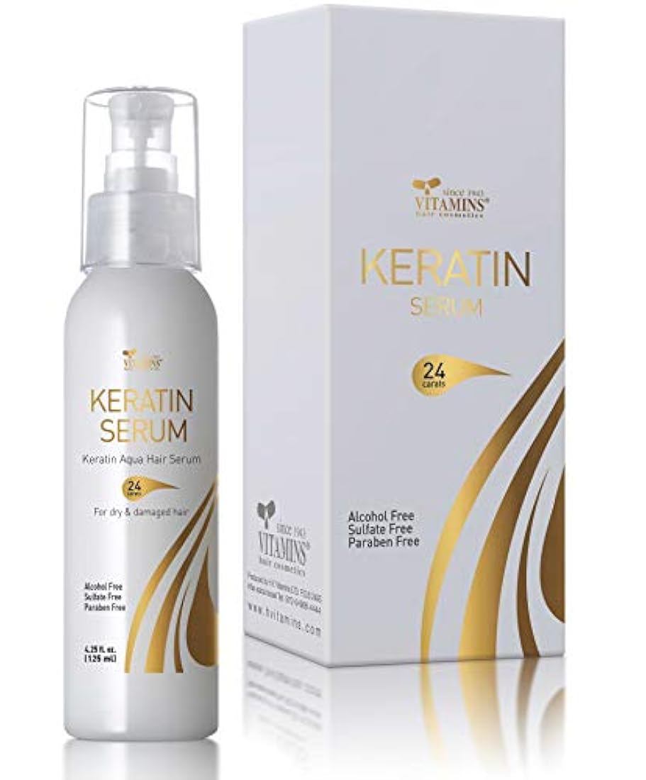 Sérum para el cabello con queratina y proteína