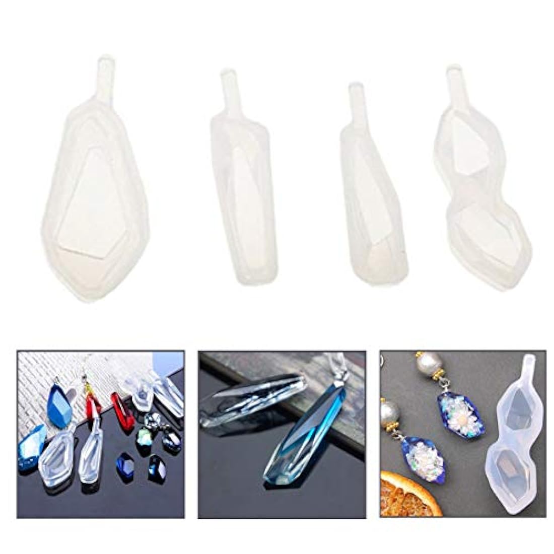 Molde de resina de gran tamaño, moldes de silicona transparente herramientas