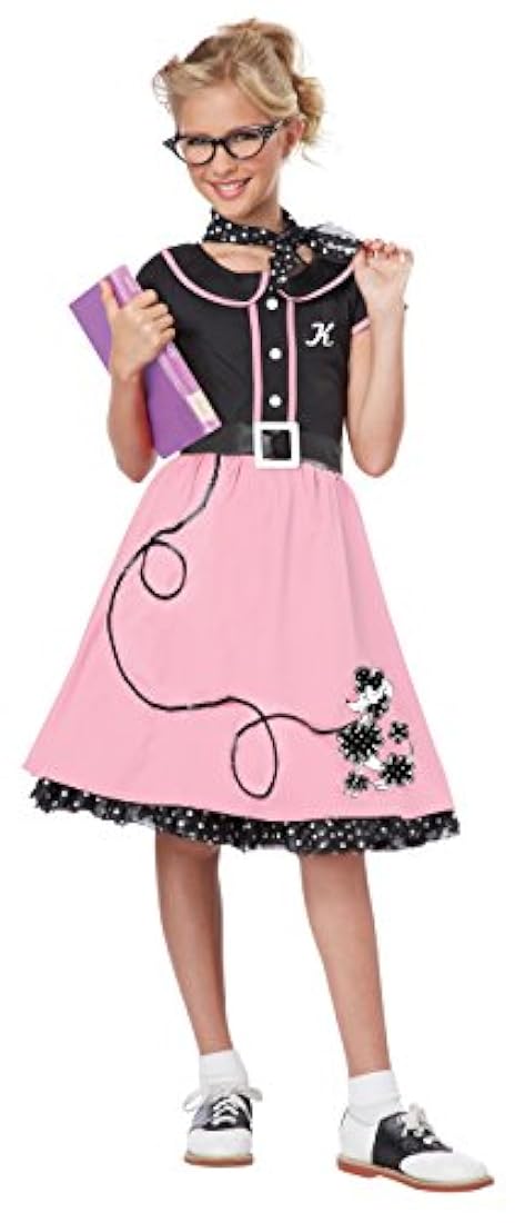 Disfraces de California, época de los 50, disfraz infantil,