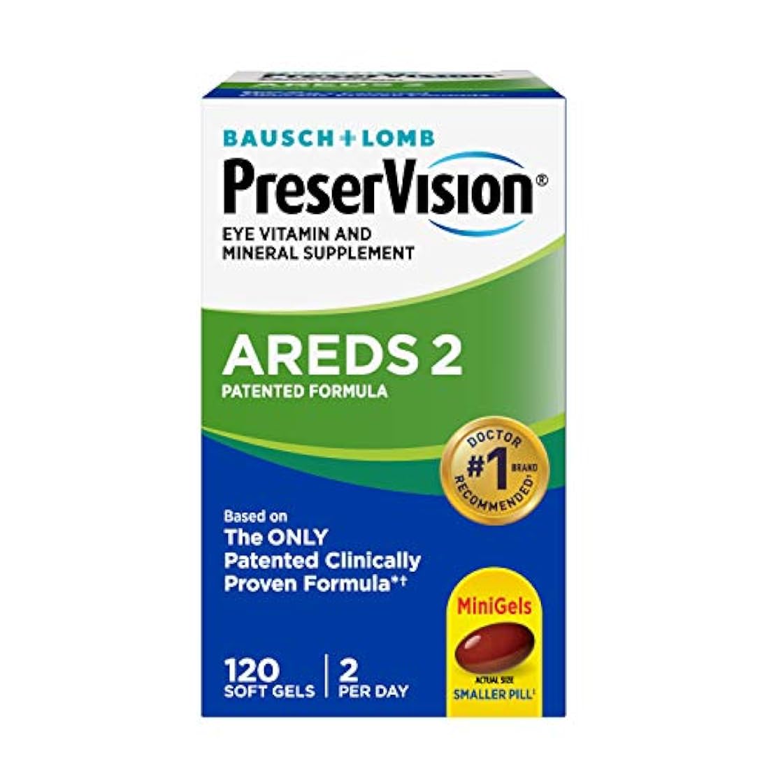 Suplementos PreserVision AREDS 2 buena visión