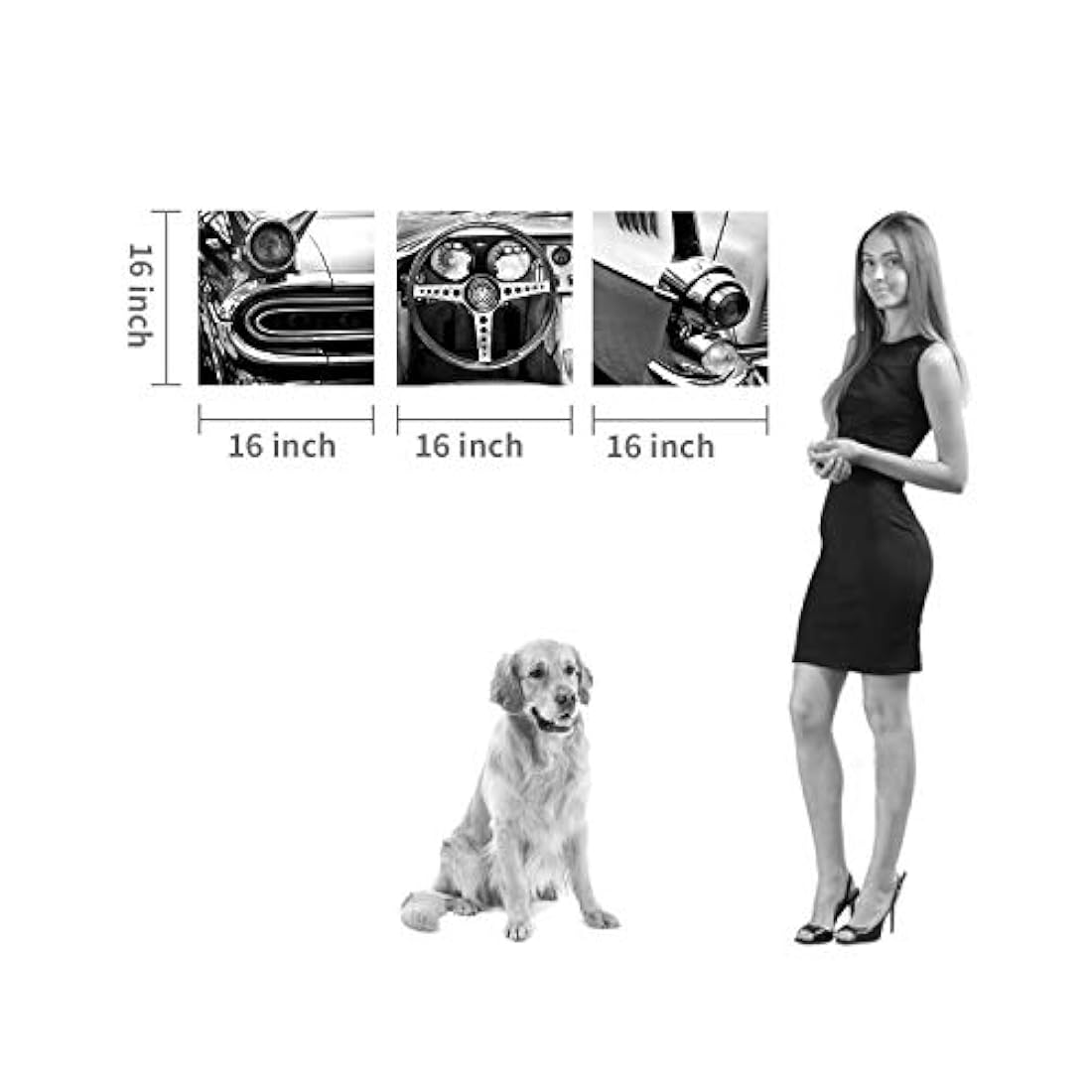 Lienzo decorativo para pared, diseño de cuadros