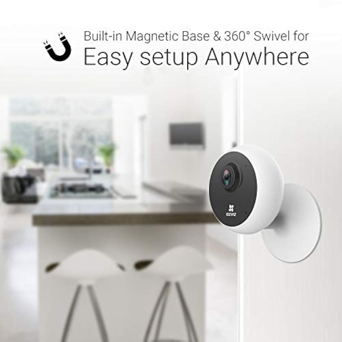 Cámara de seguridad EZVIZ C1C 1080p/720p WiFi interior