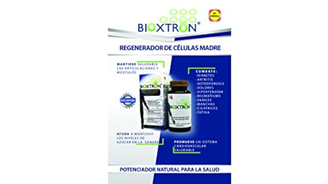 Bioxtron Natural AFA Suplemento de células madre