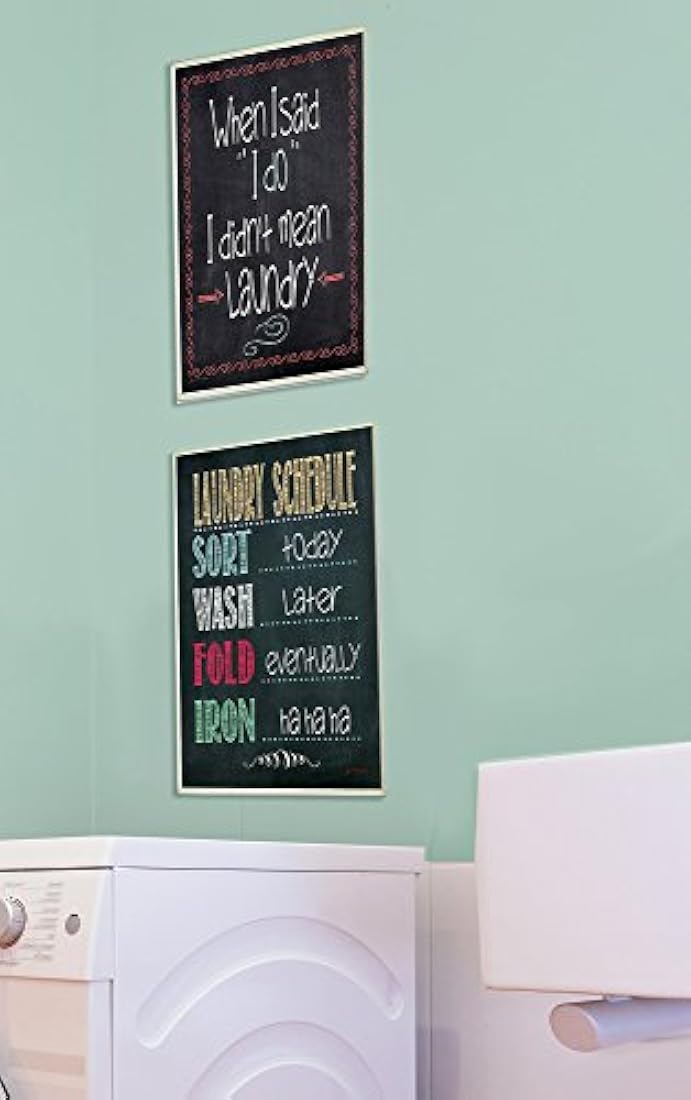 La Colección Stupell Home Decor lavandería Calendario