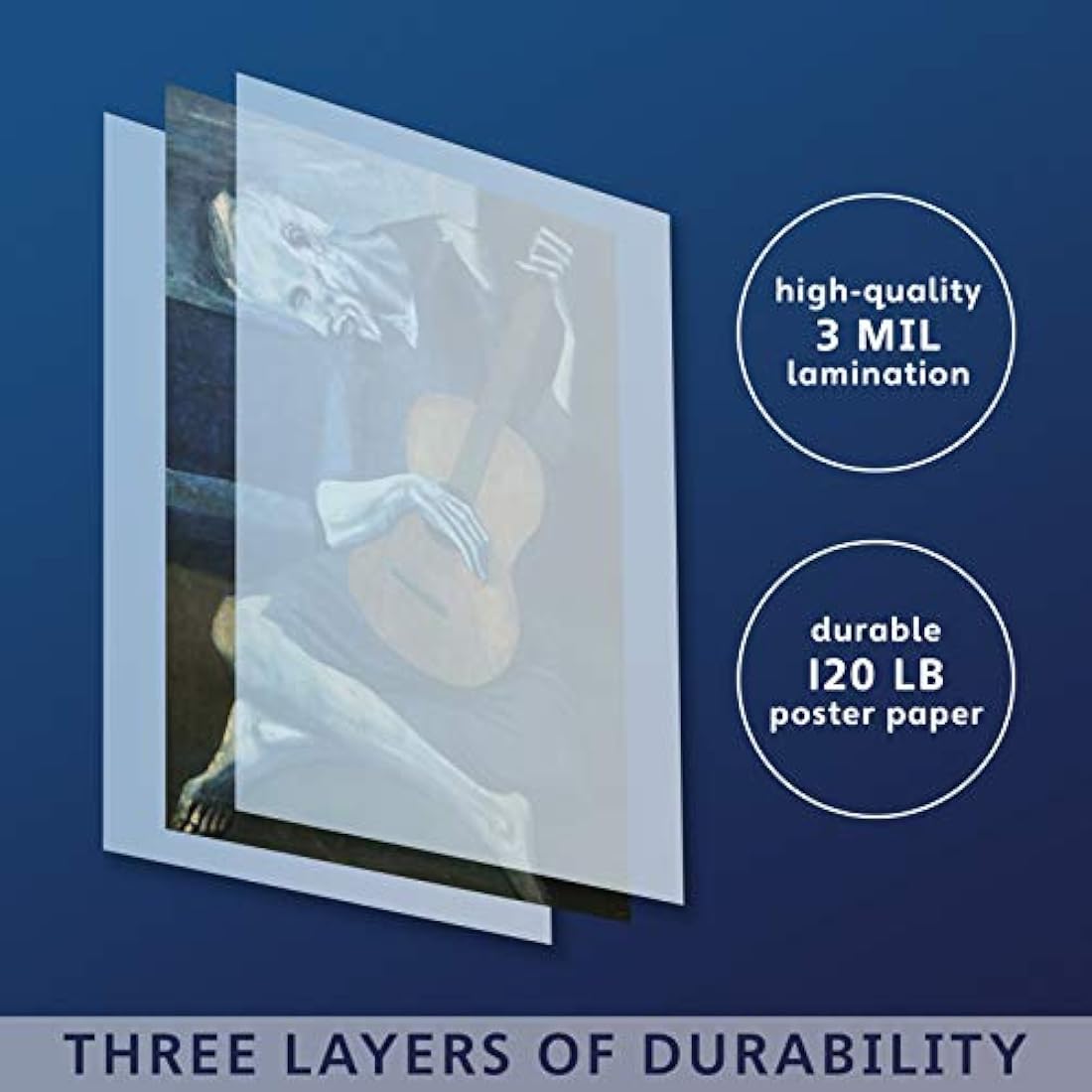 Pyramid International - Póster de El viejo guitarrista