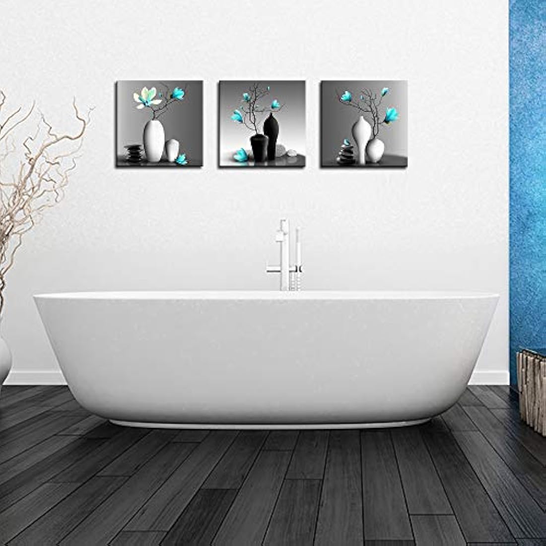 Nachic Wall - Juego de 3 cuadros de pared con diseño